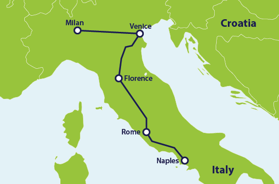 Italy Itinerary The Best Italy Train Vacation Routes 2608